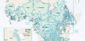 非洲水系图