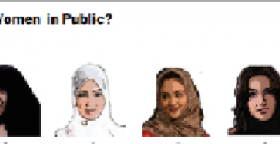 穆斯林国家妇女六种典型衣着
