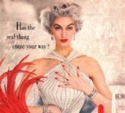 1950年代的露华浓化妆品广告