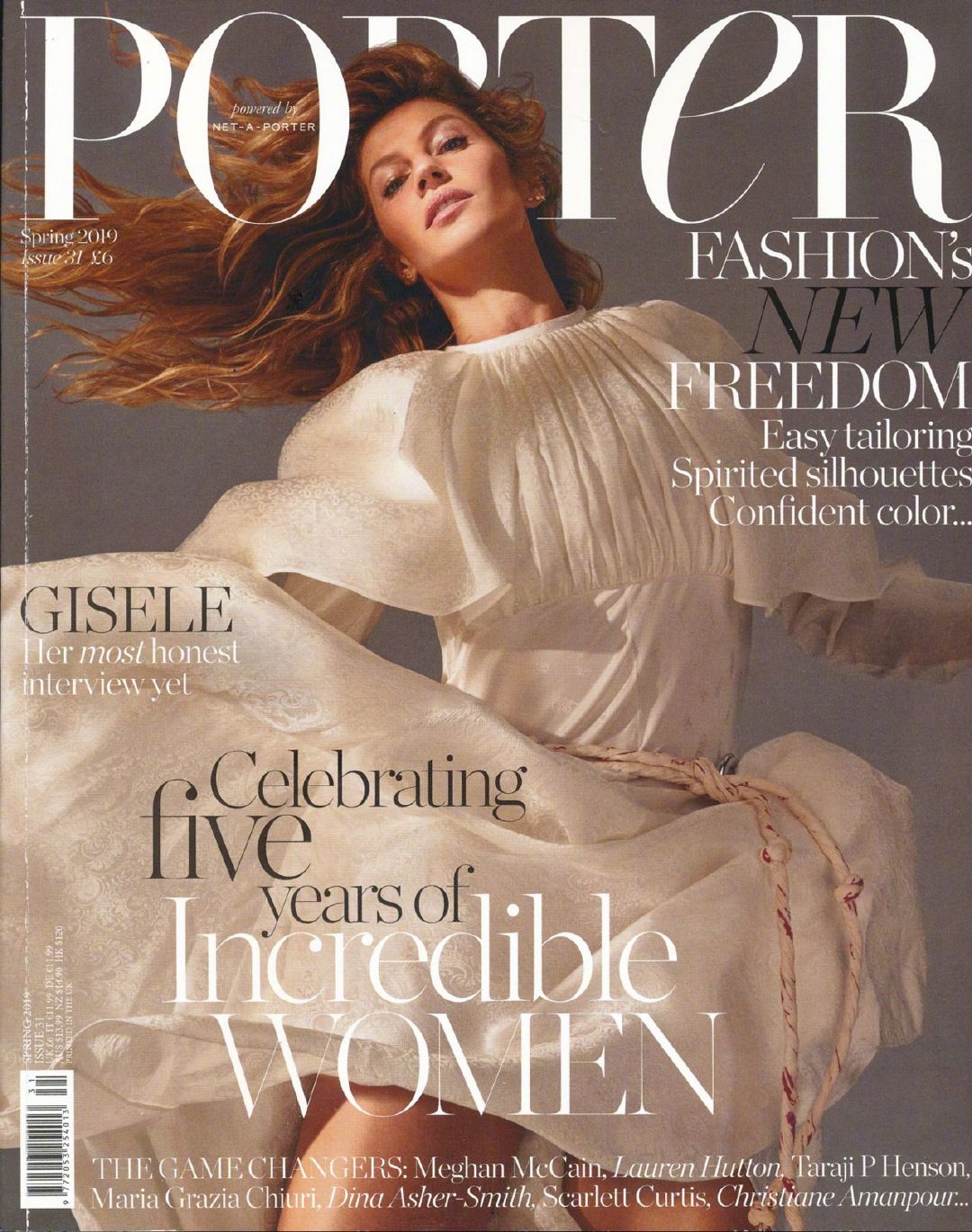 吉赛尔·邦辰 Gisele Bündchen – PorterEdit Magazine Februar - 金玉米 | 专注热门资讯视频