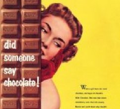 1940-1950年代的巧克力广告，浓情又甜蜜的