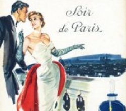 法国香水品牌《妙巴黎》1950年代的广告