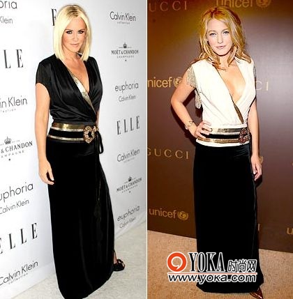 左边:Jenny McCarthy 右边:Blake Lively