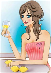 妙用柠檬 做净白美人