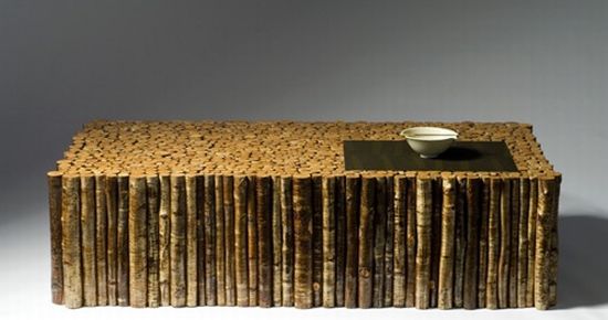 yellow birch coffee table_8381