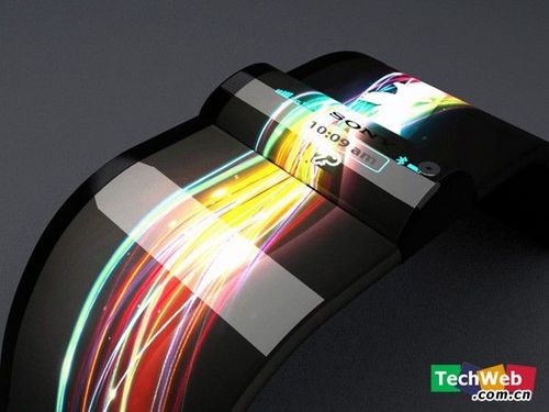 索尼下一代腕戴式投影电脑超华丽