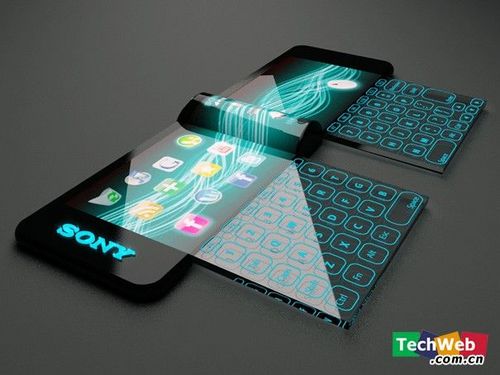 索尼下一代腕戴式投影电脑超华丽