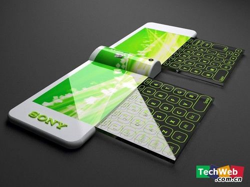 索尼下一代腕戴式投影电脑超华丽