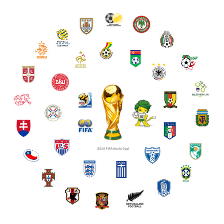 2010 worldcup logos 450px 2010Ϸ籭32ǿӻ