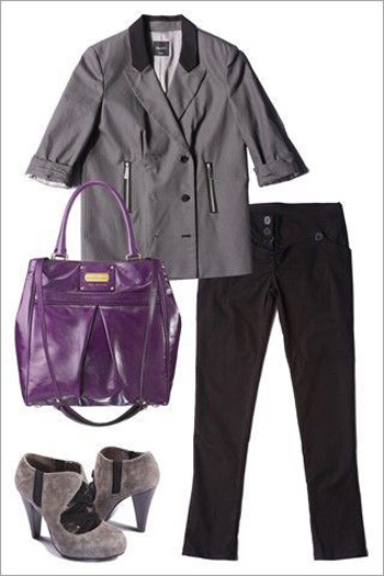 胖人衣服的穿配法_职场女郎换季搭配手册 - 木头人 - xs566 导购的博客