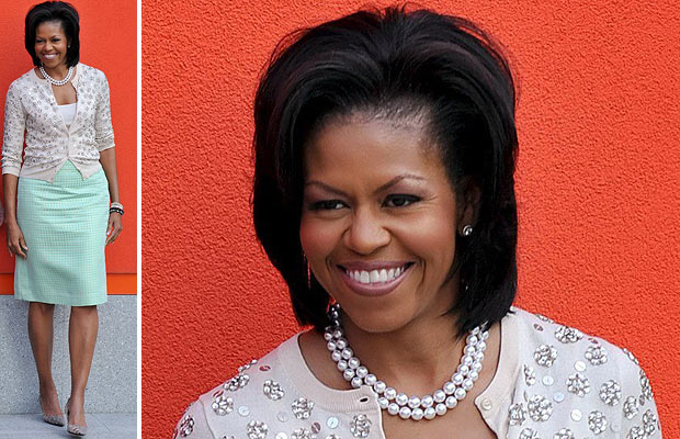 Michelle Obama visits Maggie's Cancer Caring Centre in west London