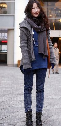 20款开襟毛衣 <wbr>应对三地温差 时尚毛外套随意搭