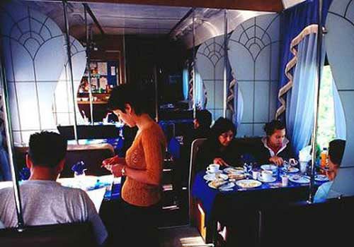 西伯利亚铁路车厢