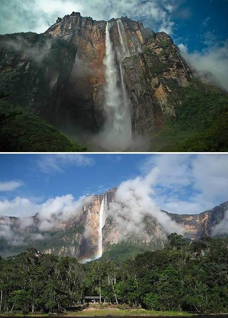 探索地球十大极限之地:最高瀑布落差近千米