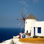 Windmill - Oia, Santorini, Greece